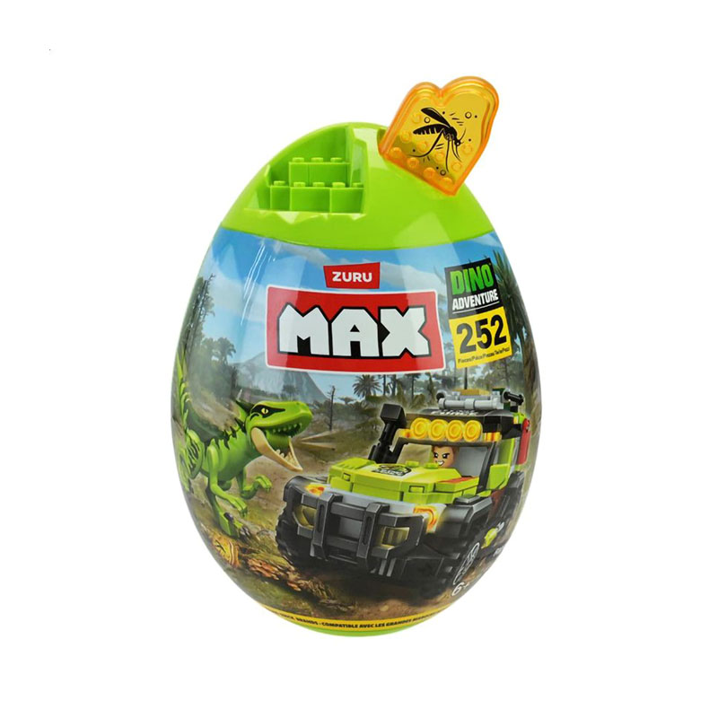 Дитячий конструктор в капсулі Zuru MaxDino Adventure, від 6 років, 252 деталі (831154)